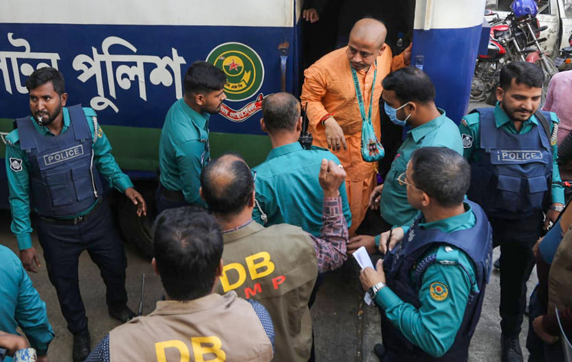 Chinmoy Krishna Das, Hindu leader in Bangladesh, gets bail in treason case amid rising attacks on minorities post-regime change.
