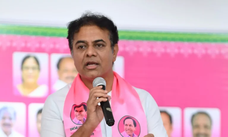 KTR strongly countered CM Revanth Reddy's comments on Telangana's financial state. He criticized the Congress party and announced a media briefing tomorrow.