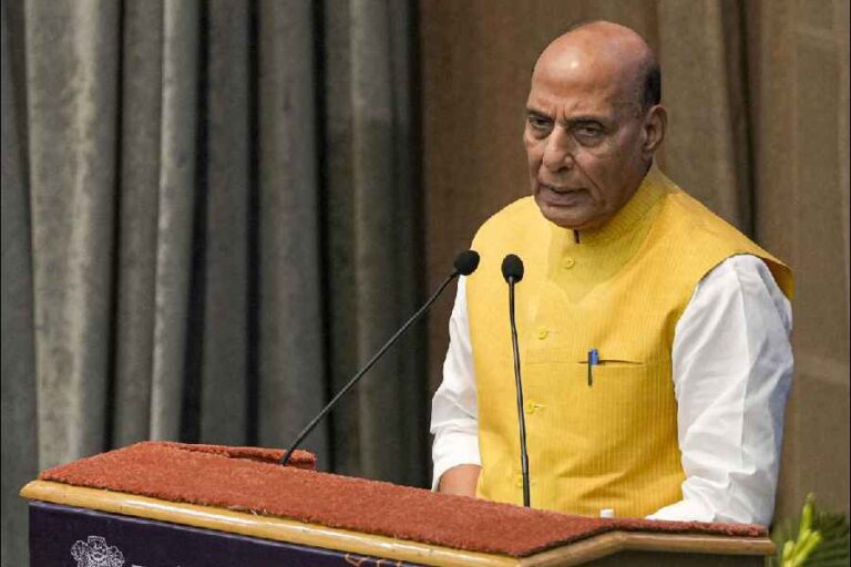 Defence Minister Rajnath Singh praised Operation Sindoor, lauding Indian forces for their precise and courageous strike on terror camps.