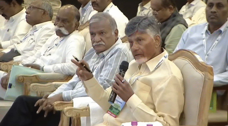 CM Chandrababu suggests developing a WhatsApp-based app to provide farmers with crop, market, and loan services in one place.