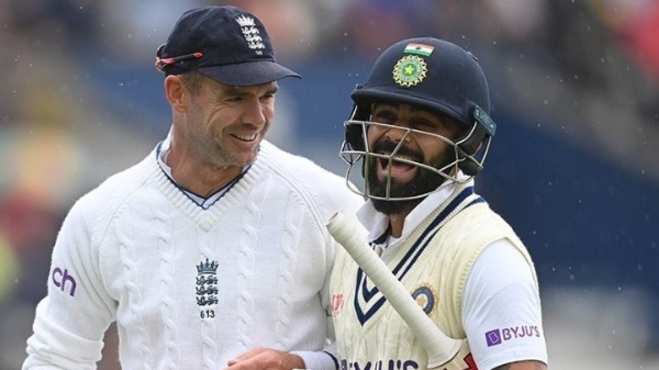 Anderson Reacts to Kohli’s Surprise Retirement