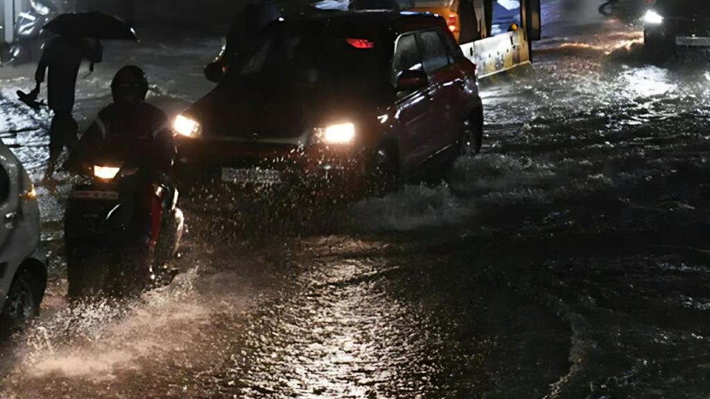 Heavy rains hit Hyderabad Saturday evening, causing sudden weather changes. The southwest monsoon reached Kerala coast earlier than usual, says IMD.