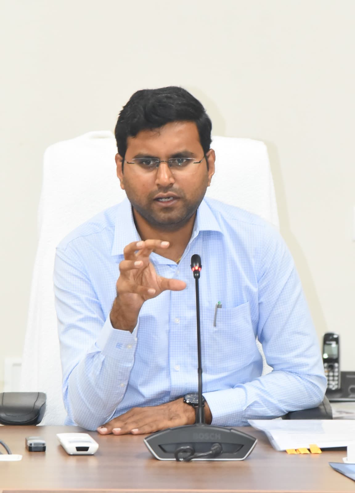 No Delay in Paddy Shifting, Says Collector