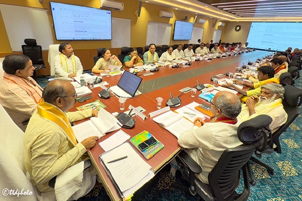 TTD Board meets in Tirumala to take key decisions on pilgrim facilities, temple development, greenery, and healthcare infrastructure.