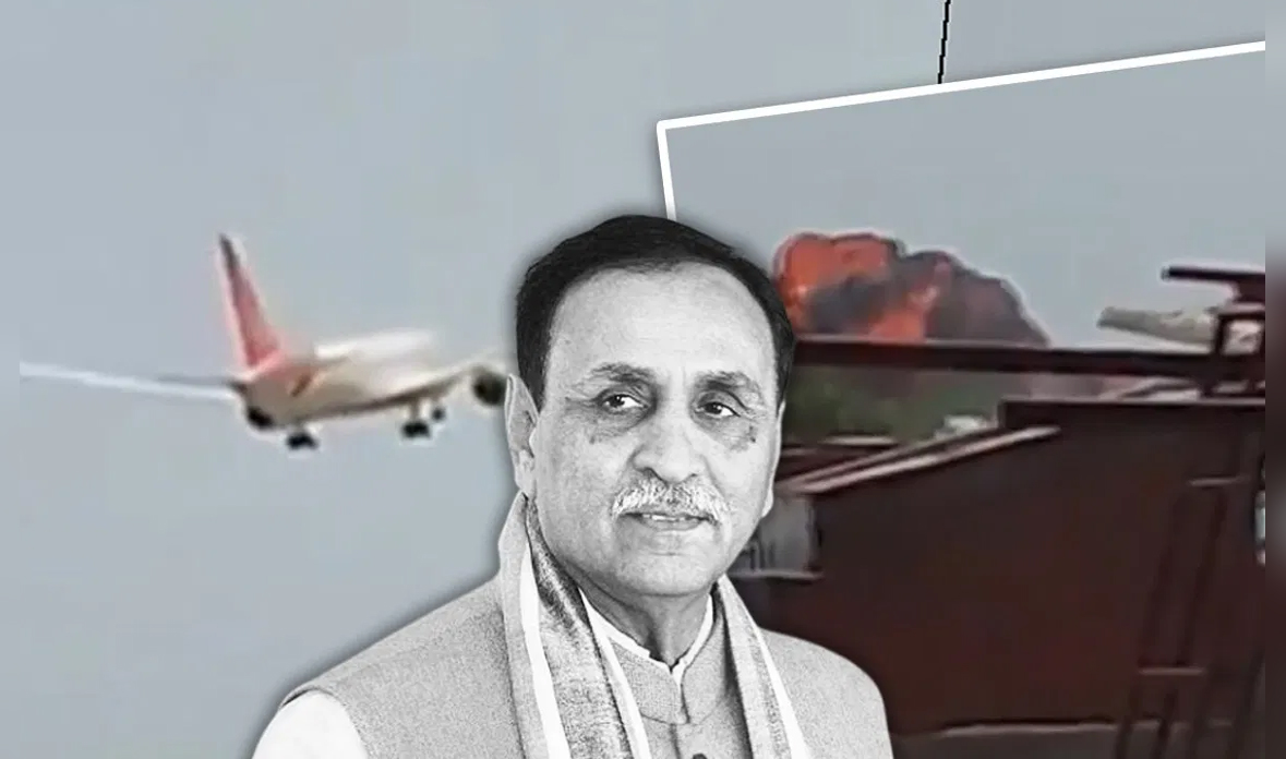 Former Gujarat CM Vijay Rupani dies in a tragic air crash near Ahmedabad. BJP leaders express deep grief over his sudden demise.